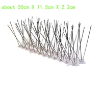 outdoor bird repellent stainless spikes eco friendly anti nail for pigeons owl small fence roof sign protector deterrent tool