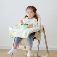 newborns bib table cover baby dining chair gown waterproof antifouling saliva towel burp apron food feeding accessories