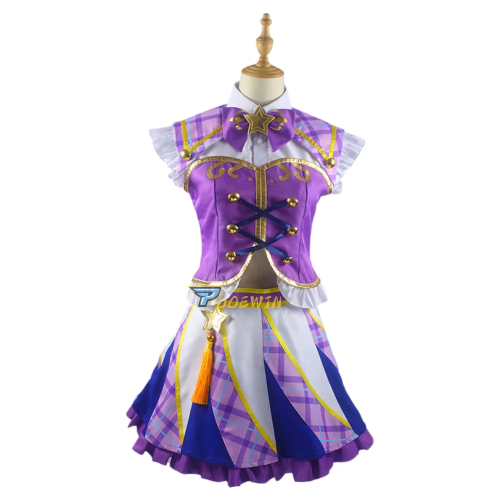 

Костюм для косплея аниме Aikatsu Stars Ran Shibuki, на заказ, любой размер