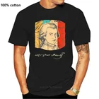 Классическая Ретро футболка Wolfgang Amadeus с изображением музыканта Моцарта