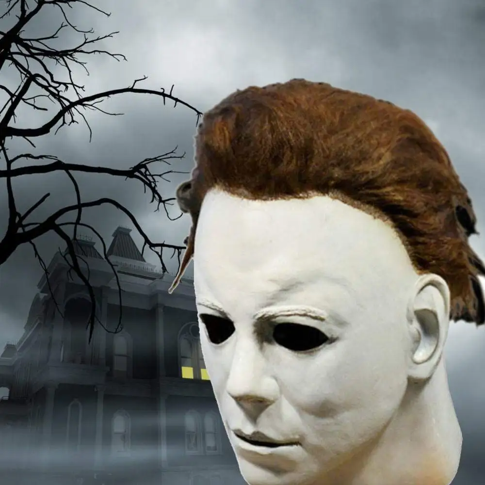 Страшные маски на Хеллоуин вечерние Косплэй Белый Уход за кожей лица страшная