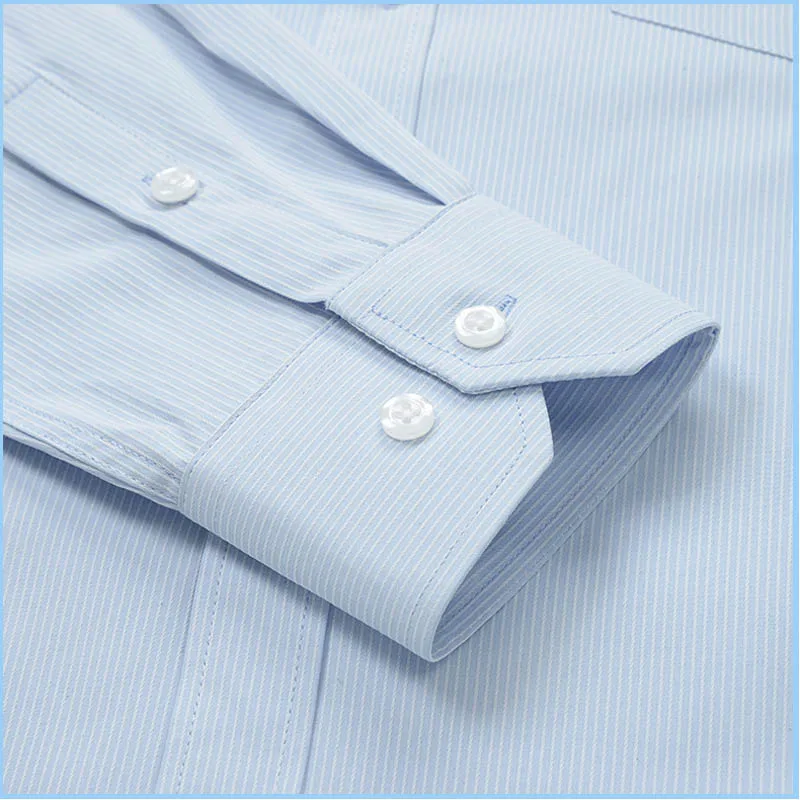 Брендовые мужские рубашки размера плюс Весна Slim Fit Мужские с длинным рукавом