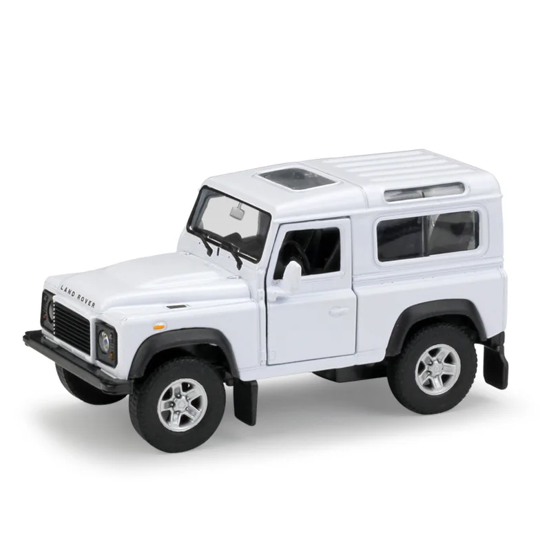 

Welly 1:36 оригинальная коробка LR Defender белая автомобиль, литая модель автомобиля, Игрушечная модель автомобиля, модели детских автомобилей