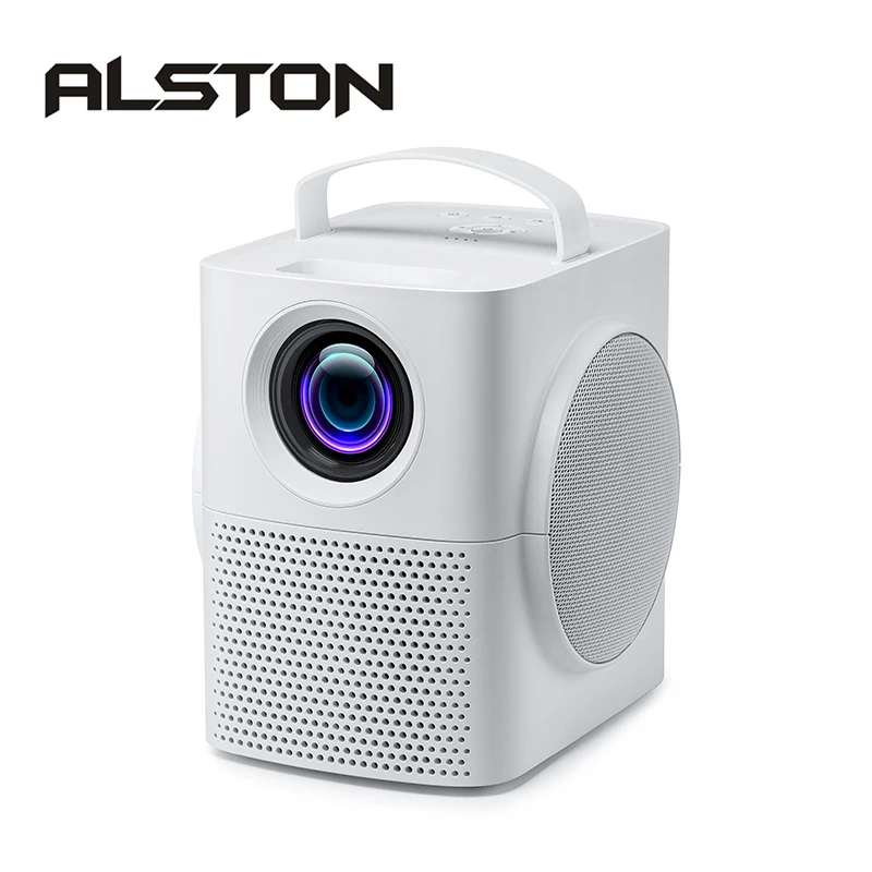ALSTON H1 HD светодиодный проектор 3000 люмен Bluetooth HDMI совместимый USB 1080p Портативный