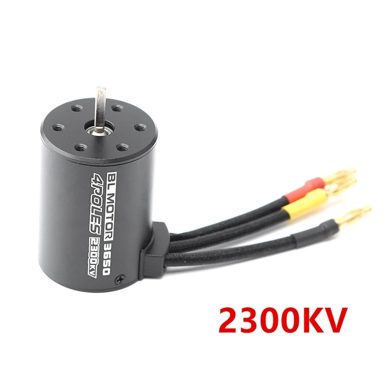 3650 2300KV Brushless Motor & 80A ESC with Program Car Combo for 1:8/1:10 RC Boat Part | Электроника