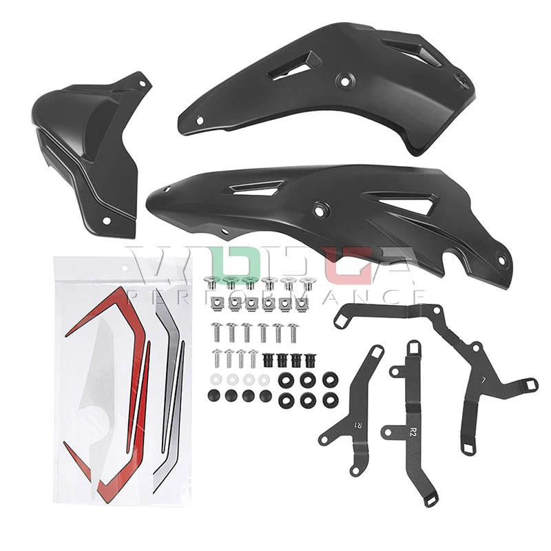 Спойлер для передней панели двигателя Нижняя обтекатель корпуса Защитная панель