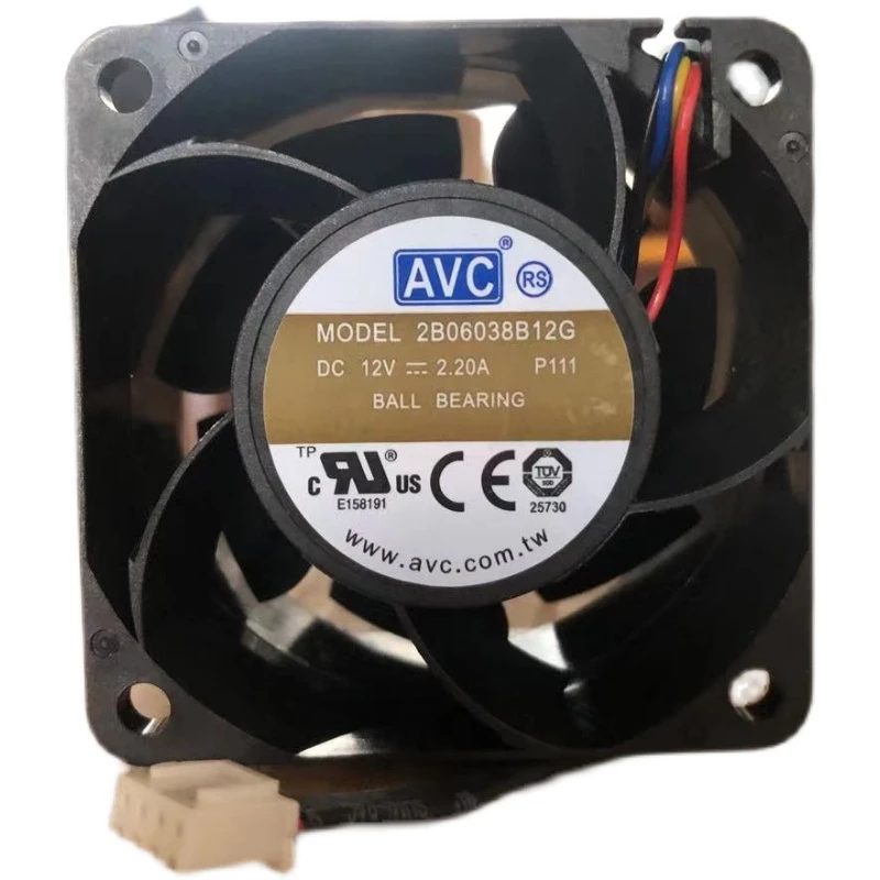 

Новый AVC 6038 DC12V 2.2A 26,4 W 13221 об/мин 2B06038B12G 6 см 4-проводной двойной шарикоподшипник Вентилятор охлаждения оригинальный воздушный воздуходувка