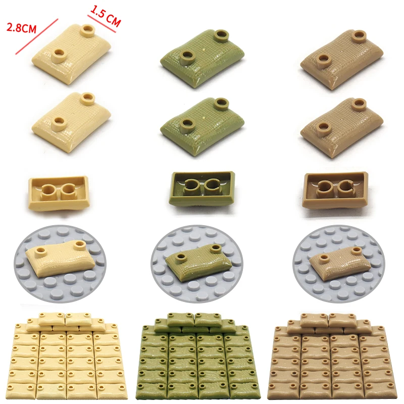 Специальные полицейские строительные блоки Sandbag модель DIY город точка