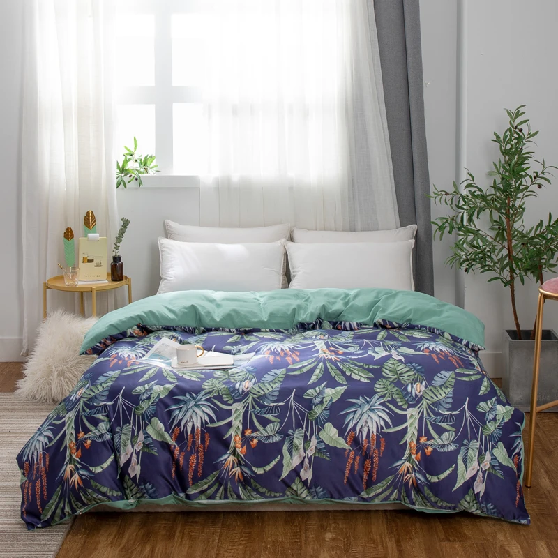 1 шт. летнее одеяло покрывало из промытого шелка пододеяльники крутой удобный