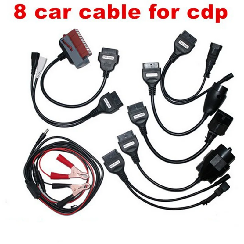Полный комплект 8 кабелей для автомобиля грузовика кабели автомобильная