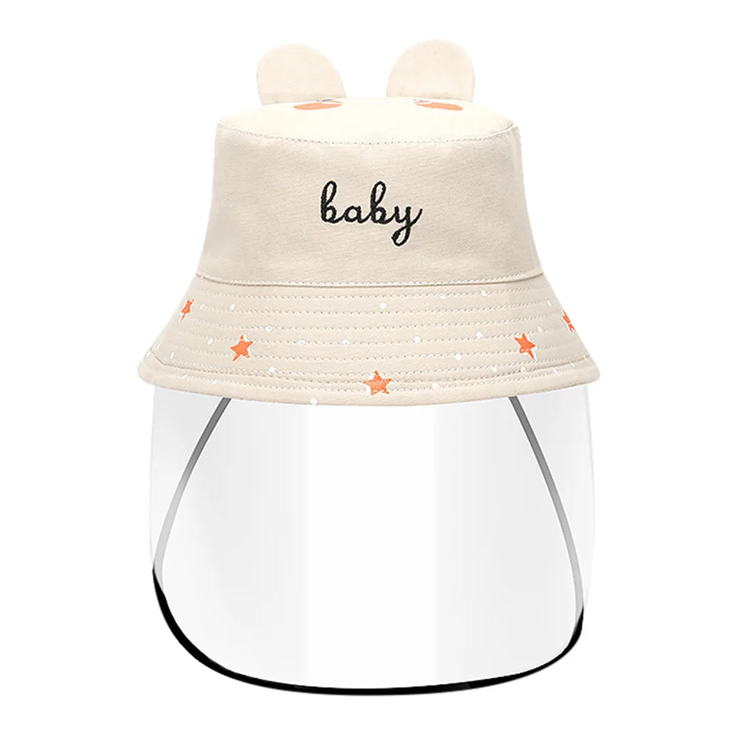 Anti-spitting Protective Hat Dustproof Cover Kids Boys Girls Fisherman Cap Dust protection 2020 New | Аксессуары для одежды