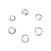 304 stainless steel jump rings jewelry accessories for necklaces bracelets jewelry making 6x1mm 7x1mm 8x1mm 10glot