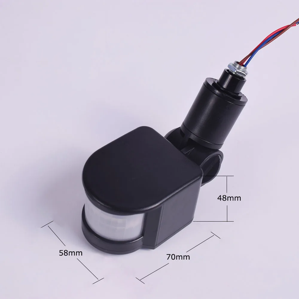 Фонарь наружный светодиодный с датчиком движения 70 Вт IP65|Выключатели| |