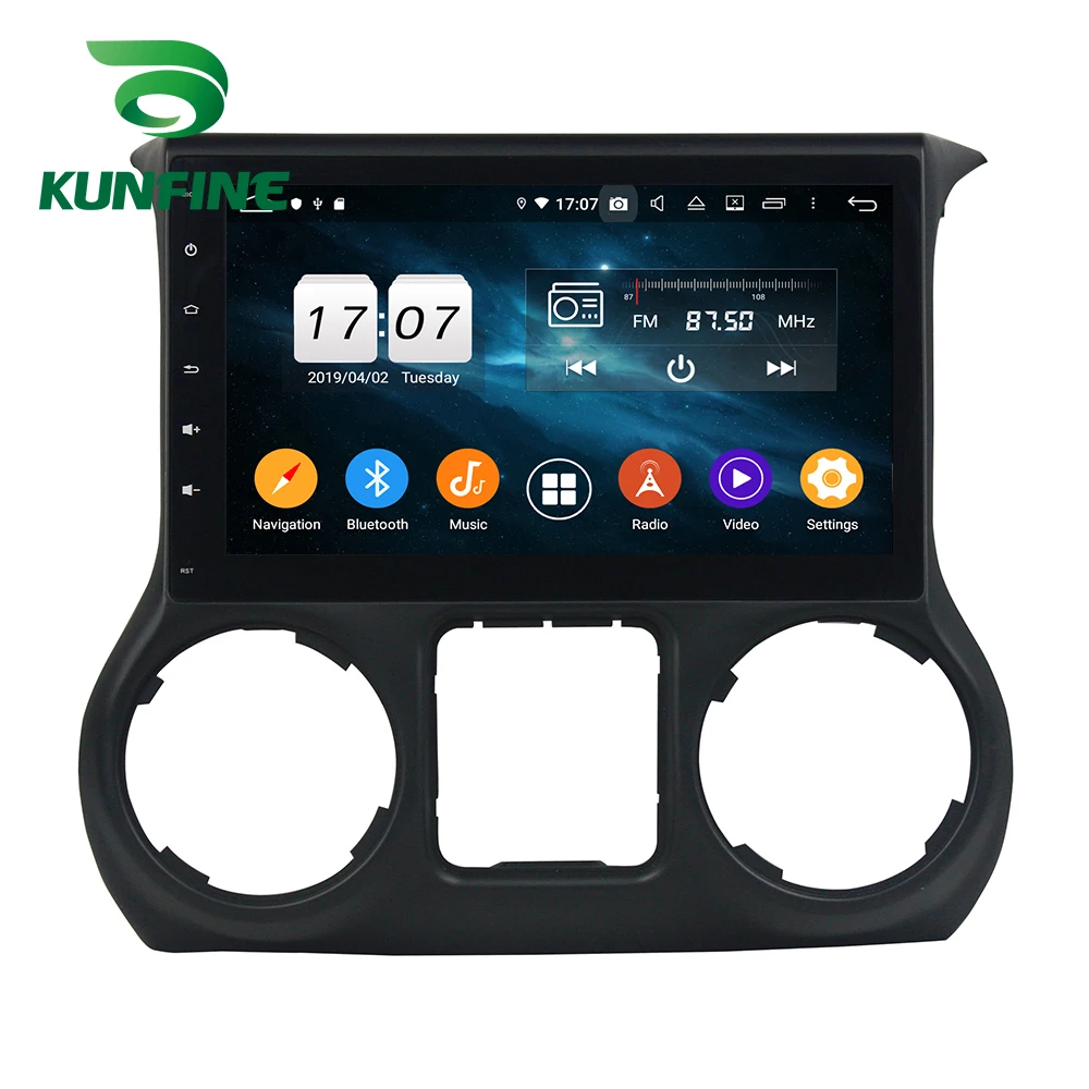 Android 9 0 Восьмиядерный 4 Гб ОЗУ 64 ПЗУ автомобильный DVD gps мультимедийный плеер