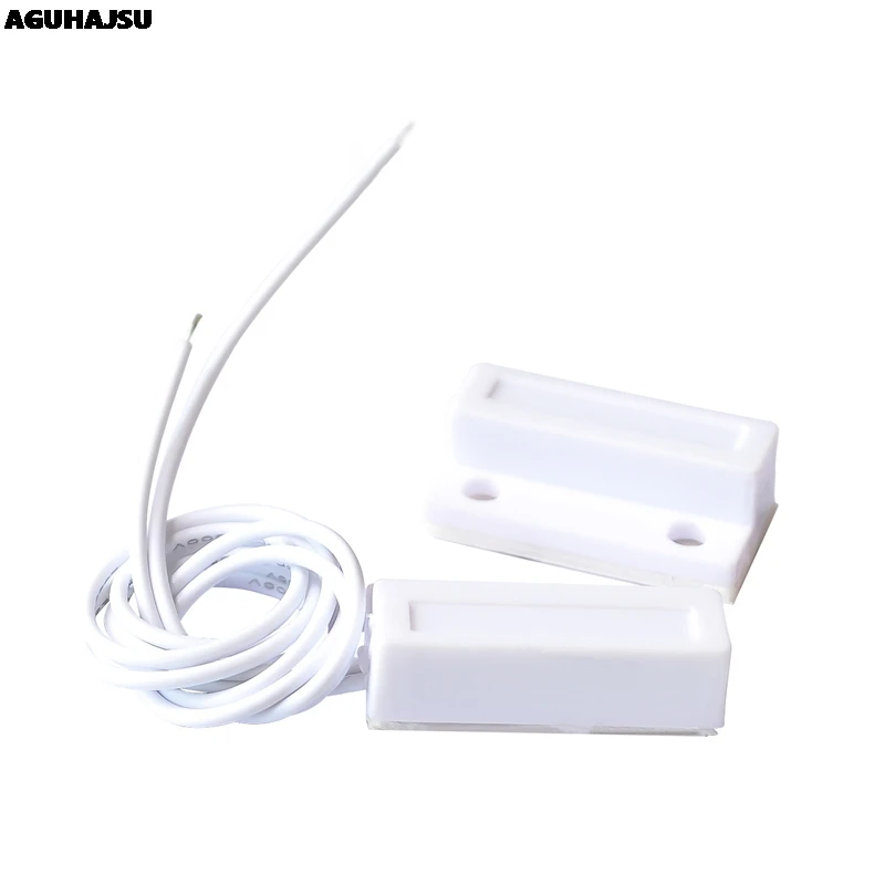 MC-38 MC38 Wired Door Window Sensor 30mm Wire Lengthen Randomly Magnetic Switch Home Alarm System for arduino | Электронные