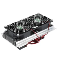 200 x 115 x 8 5mm 120w thermoelectric peltier refrigeration semiconductor cooling system kit double fan