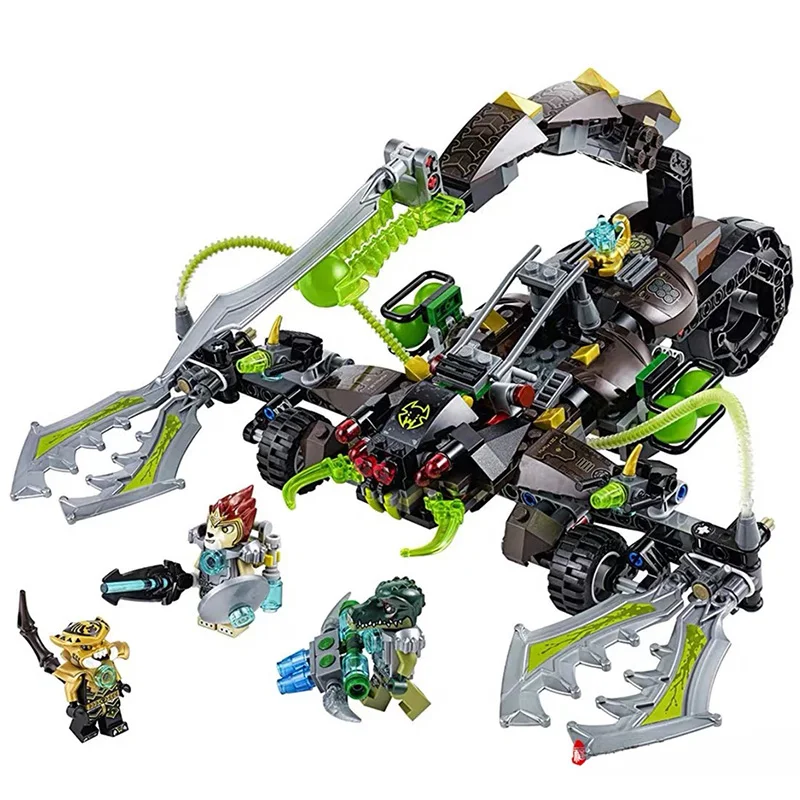 Scorm Scorpion Stinger Legendlys Chimalys 433 шт. установка chariot Строительство Модель блока
