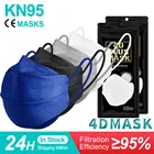 10-100 шт., маски FFP2 для взрослых, многоразовые