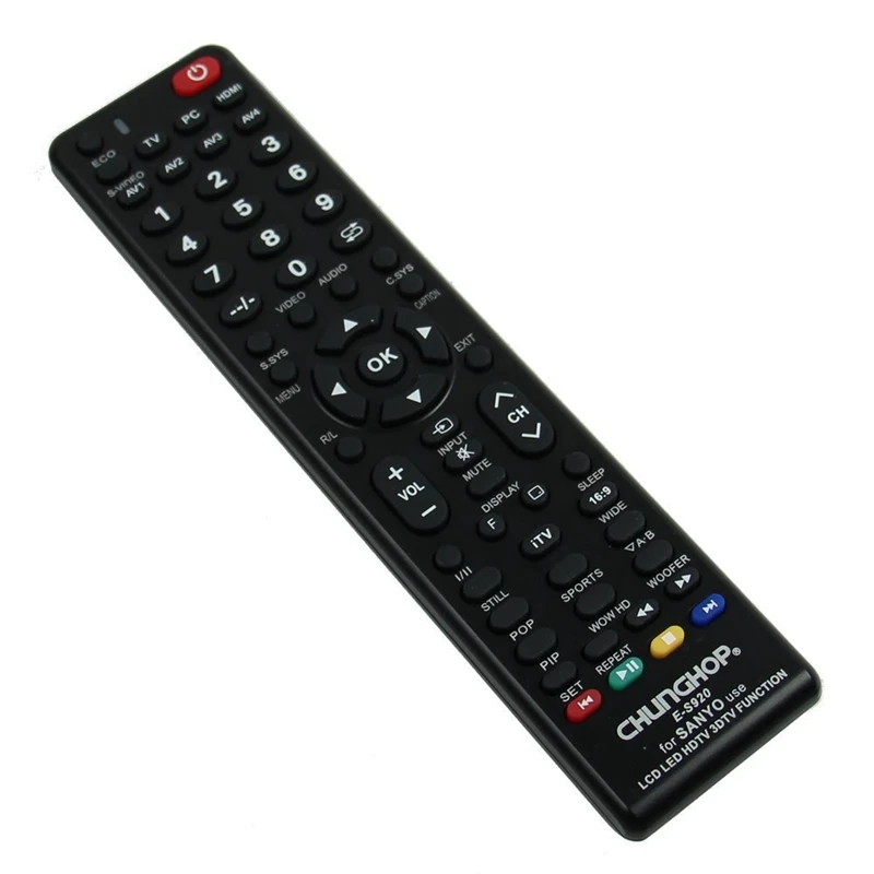 CHUNGHOP светодиодный lcd HD tv пульт дистанционного управления для Sanyo E-S920 HD tv английская версия