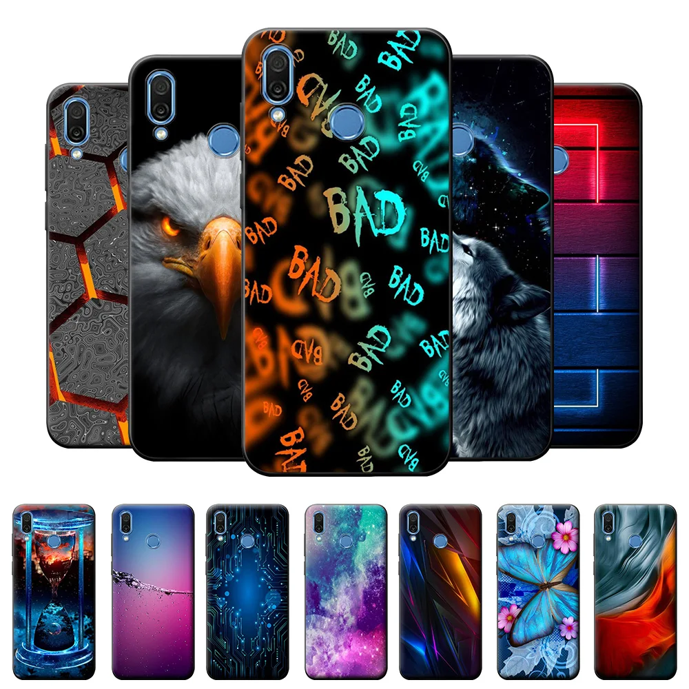 Чехол для Honor Play чехол Fox силиконовый мягкий телефона Huawei задняя крышка из ТПУ