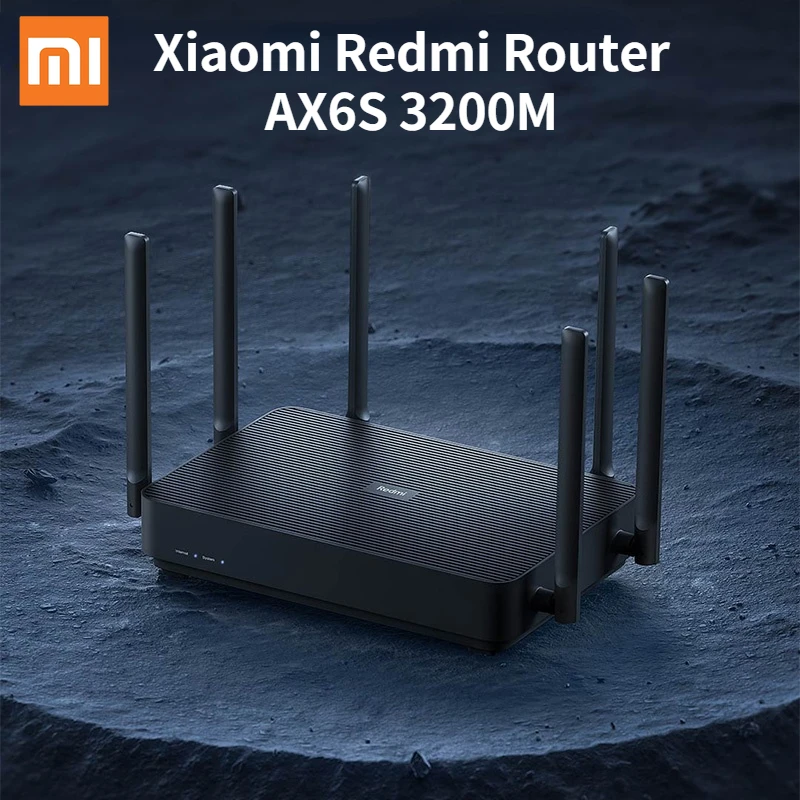 

Новый маршрутизатор Xiaomi Redmi AX6S, 3200 Мбит/с, стандартная сетевая сеть, 8 потоков, двухъядерный, 1,35 ГГц, 256 Мб, OFDMA + быстрое подключение маршрута