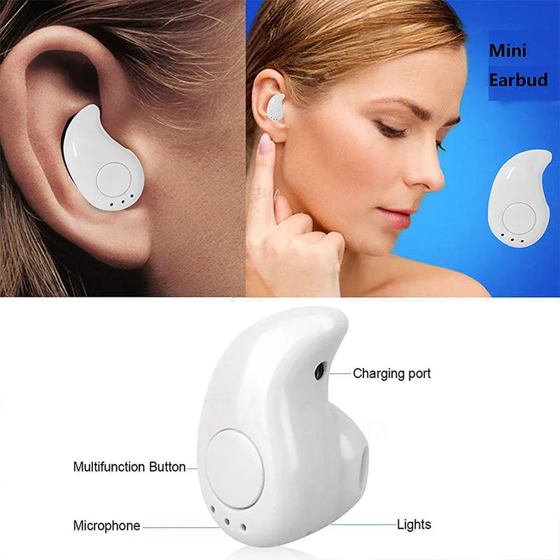 S530 Mini Bluetooth беспроводные наушники невидимые вкладыши с микрофоном гарнитура для