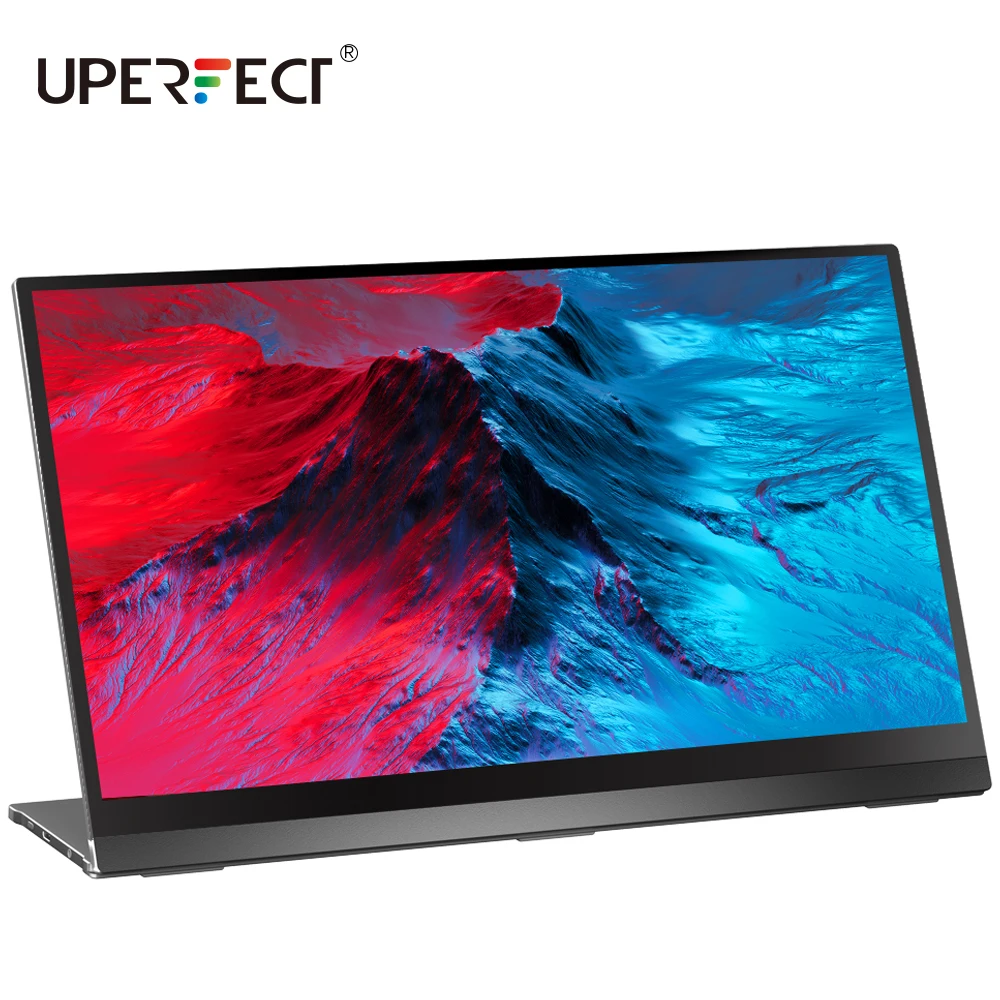 Портативный монитор UPERFECT 15 6 дюйма 4K ЖК-дисплей HDMI USB Type C для ПК ноутбука телефона