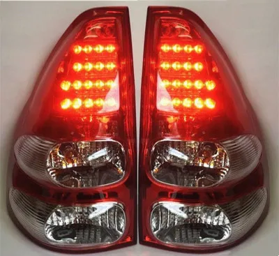 

Светодиодный задний фонарь RQXR, стоп-сигнал, задсветильник свет, потоковый поворотный сигнал в сборе для Toyota land cruiser LC120 2700 4000 2003-2009