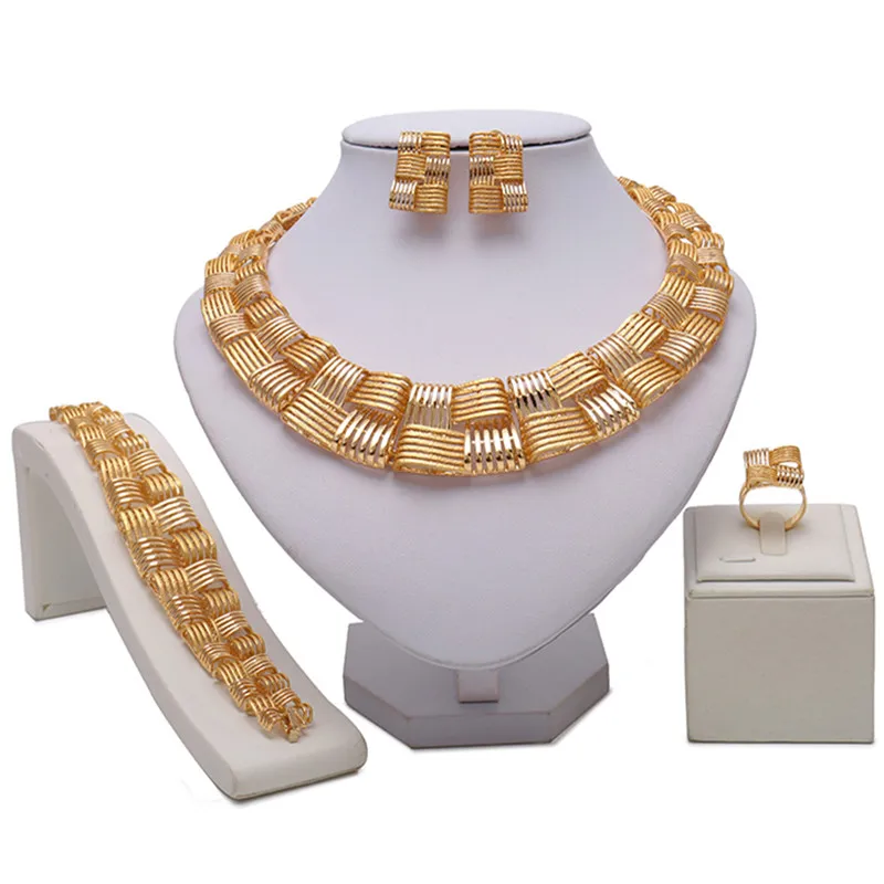 

ZuoDi Dubai Gold designer Jewelry Set Nigeria Women accessories Bridal jewelry set Fashion African Beads Jewelry Set Wholesale