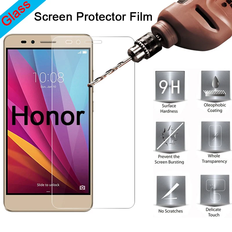 Защитное стекло HD для Huawei Honor 8A 8 Pro Жесткий протектор экрана 7A 6A 5A 5 дюйма пленка