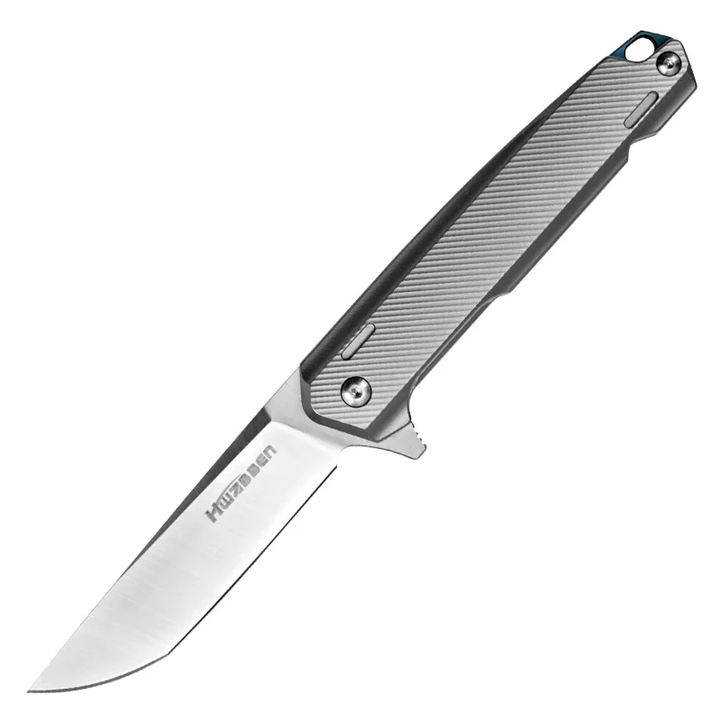 

New Titanium Alloy Pocket Knife M390 Steel Blade Light Weight 49g Tactical Folding Knife EDC Collectable Tritium Trachea Tools