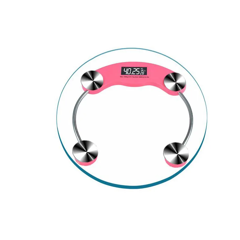 Новые круглые детские весы прозрачные стеклянные электронные медицинские