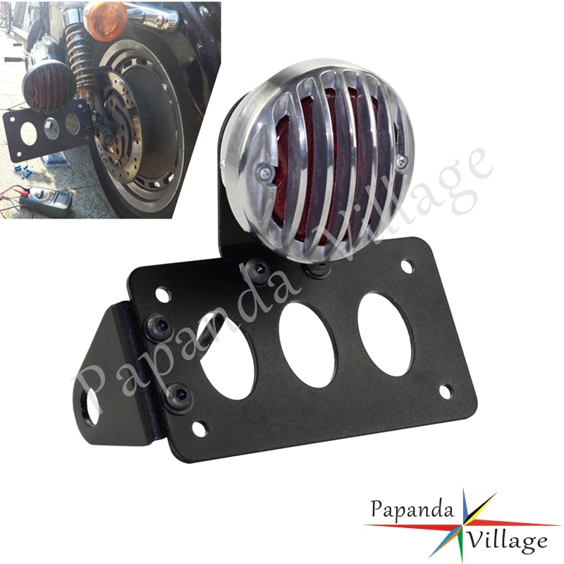 Задний фонарь для мотоцикла задний стоп сигнал боковое Крепление Кронштейн