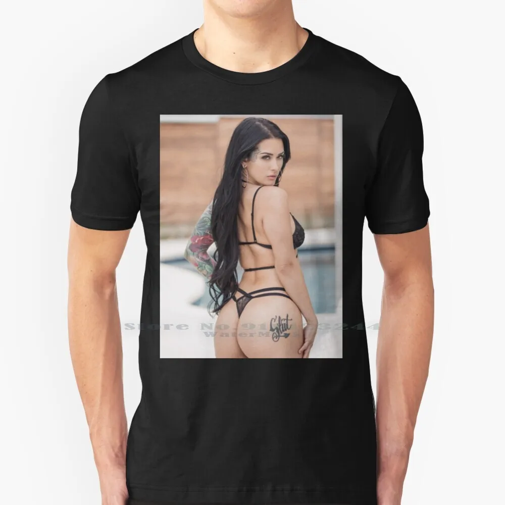 

Футболка из хлопка Katrina Jade, 6XL, тату-рубашка Katrina Jade с чернилами, грудь, подросток, брюнетка, бигасс, детка, анал, Xxx