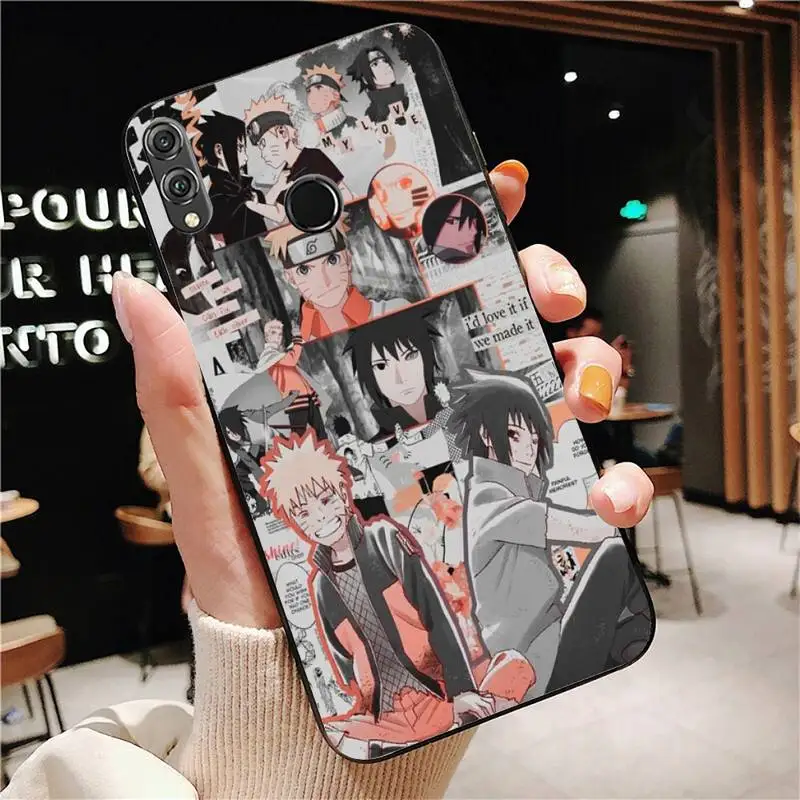 

Hokage Naruto Kakashi Bling Phone Case For Huawei Honor 7A 8X 9 10 20lite 10i 20i 7C 8C 5A 8A Honor Play 9X pro Mate 20 lite
