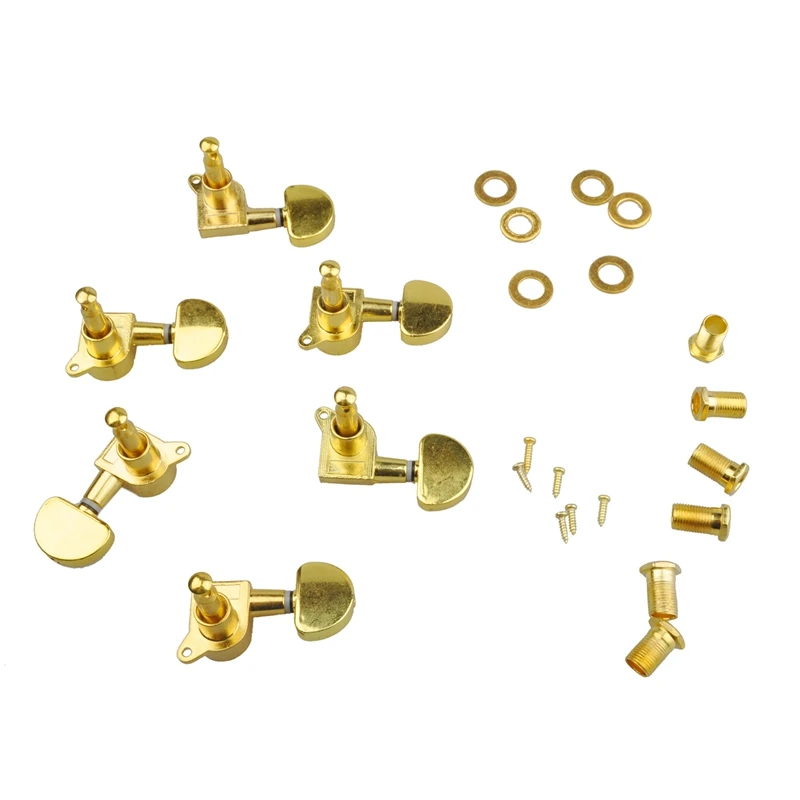 3 пары запечатанная гитара струнные тюнинговые колышки Тюнеры машинные головки