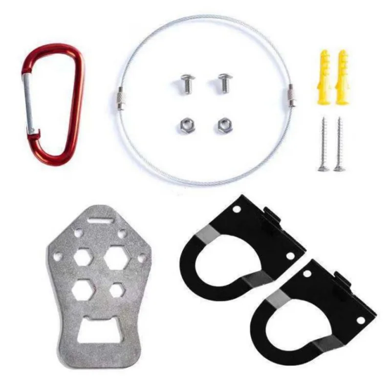 

Bicycle Lock Shoe Wall Hook Multifunctional Easy to Install Outdoor Indoor Cycling Shoe Hook Drying Shoe Hook