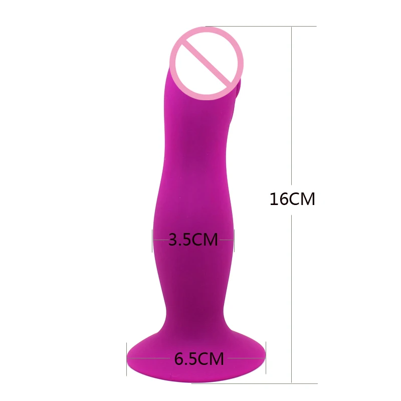 Pretty Love Горячие силиконовые Анальная пробка с присоской база Гей Секс игрушки