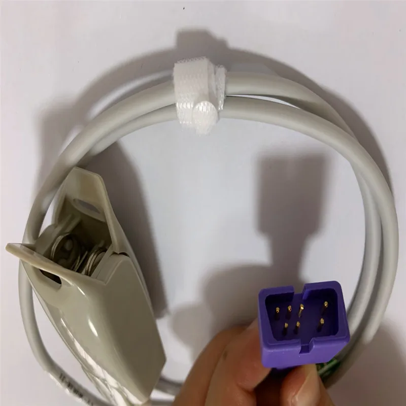10 шт./лот бесплатная доставка совместимость для Nellcor DB7 Pin без oximax взрослых FingerClip