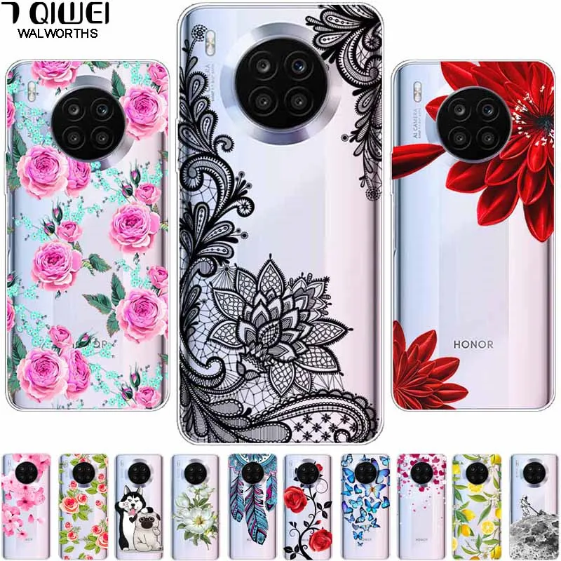 

Clear Case for Honor 50 Pro Lite TPU Cover Fashion Transparent Silicone Coque for Honor 50 Lite Pro Phone Case Honor50 50Pro