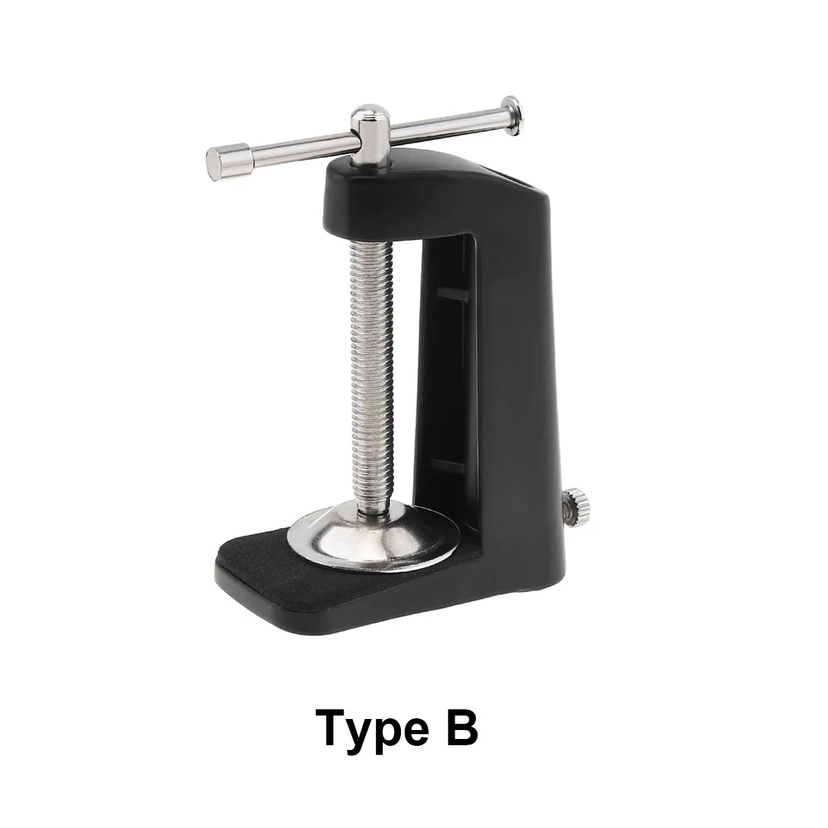 Aluminum Alloy Microphone Cantilever Bracket Clamp Holder with 12MM Hole Diameter and Non-slip Mat for Audio accessories | Лампы и