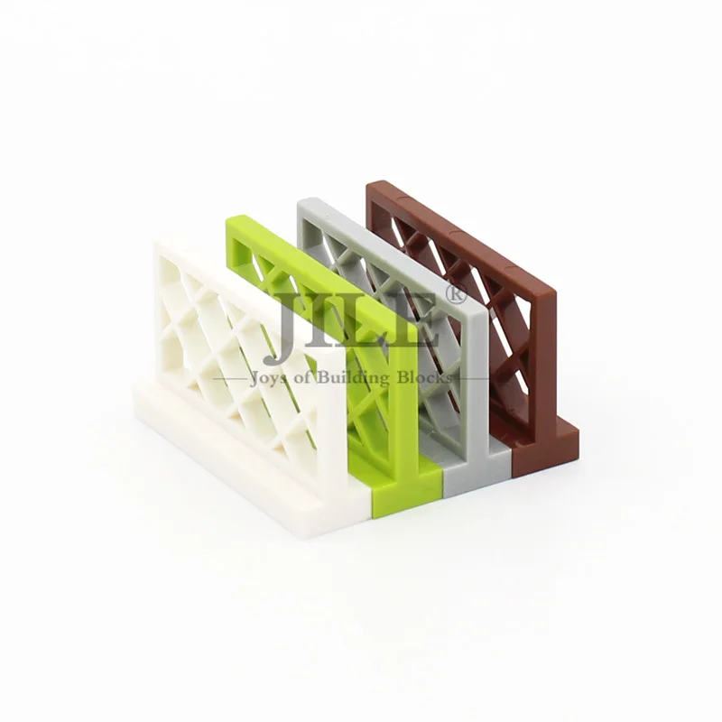 Конструктор Moc Fence 1X4X2 сделай сам из строительных блоков совместимых с сборными