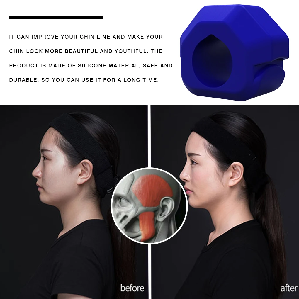 

Jaw Trainer Face Fitness Ball Facial Toner Exerciser Anti-Wrinkle Exercise Facial Toner Jaw Exerciser Neck Facial Muscle Trainer