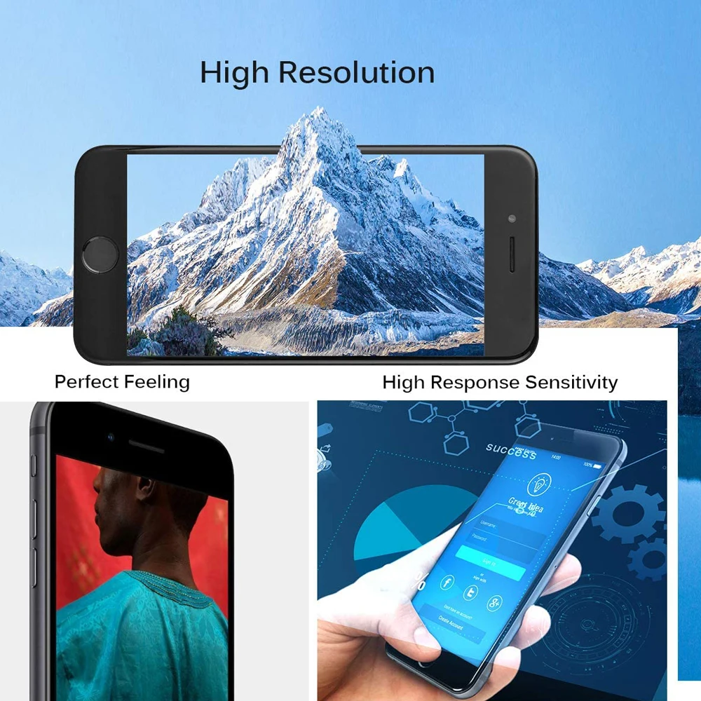 

AAA+++quality 100%OEM for iPhone 8 Plus screen 5.5 inch mobile phone screen for iPhone 8 Plus 100% P test+gift