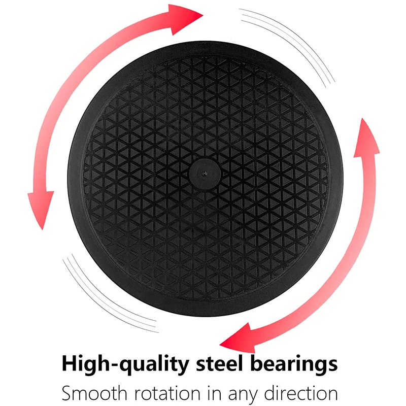 

Packing Tools - 12 Inch Rotating Swivel Stand - Multi-Purpose Turntable Base - Spin Table with Steel Ball Bearings