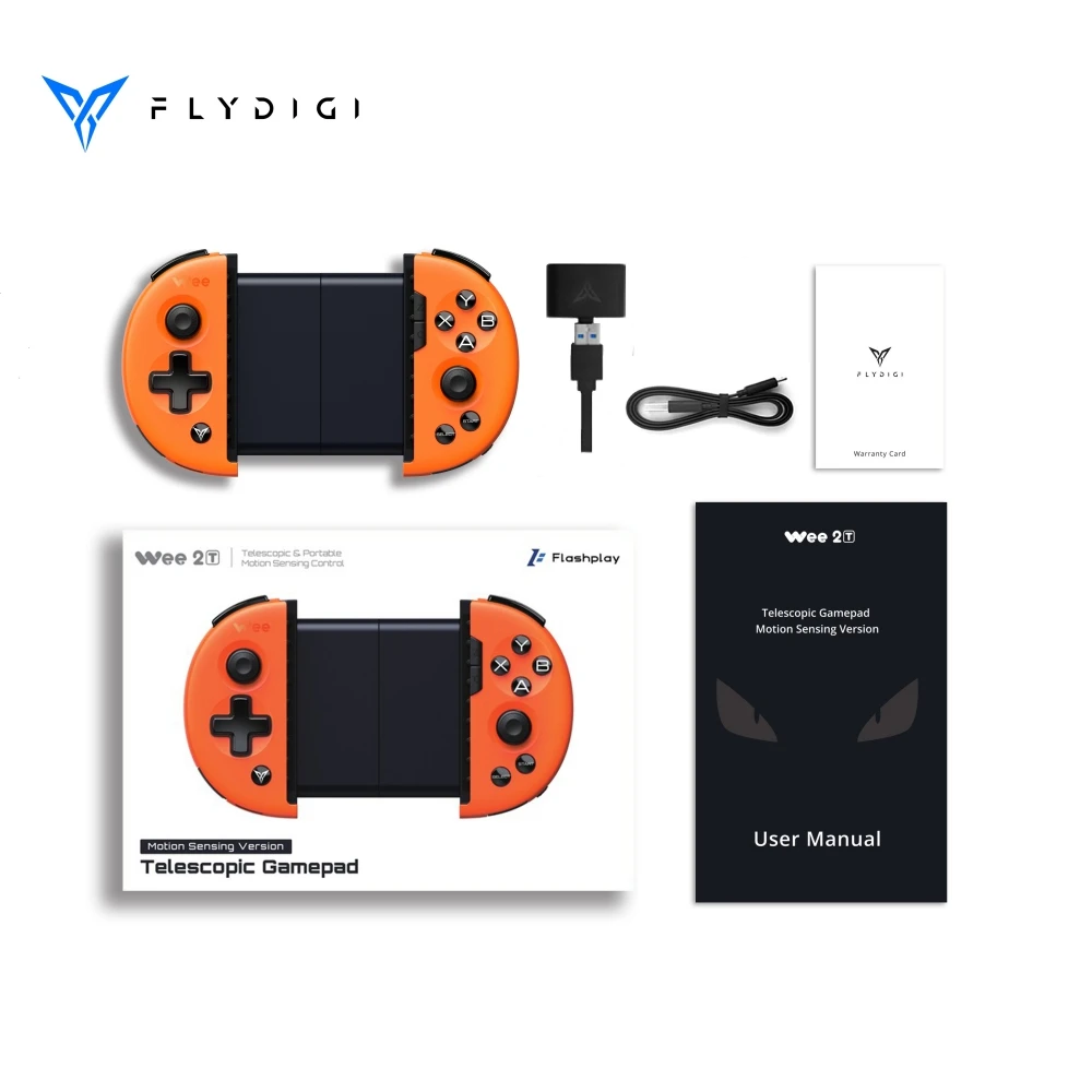 Геймпад Flydigi Wee 2T игровой контроллер для игры в Pubg с датчиком движения Bluetooth IOS Android