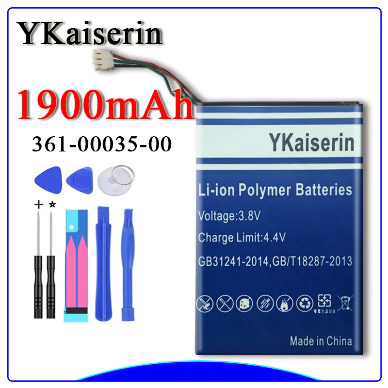 Аккумулятор 1900 мАч для GARMIN EDGE 810 800 Nuvi 1255 361-00035-00 литий-ионный аккумулятор