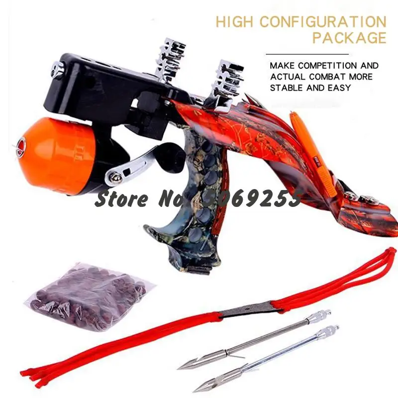 Походное снаряжение для выживания на природе рыболовная Рогатка с красной