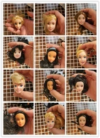 original dsn doll head accessories mulan snow white cinderella mermaid princess toys