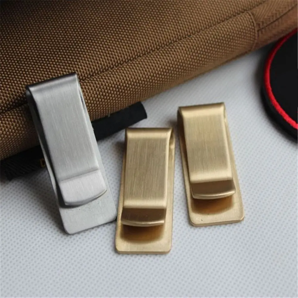 1 шт. металлический держатель для ручек из латуни нержавеющая сталь зажим